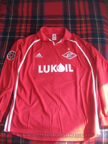 Spartak Moscow Home football shirt 2002