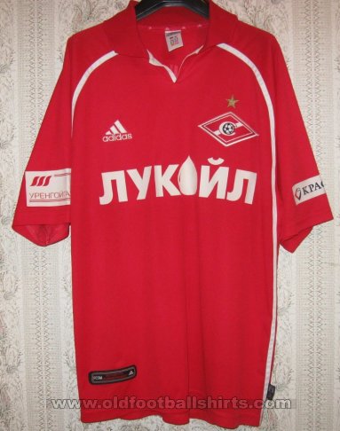 Spartak Moscow Home football shirt 2001 - 2002