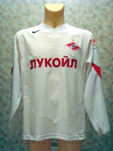 Spartak Moscow Away football shirt 2005