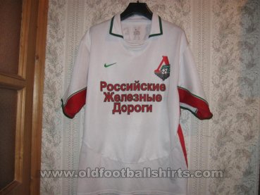Lokomotiv Moscow Away football shirt 2004