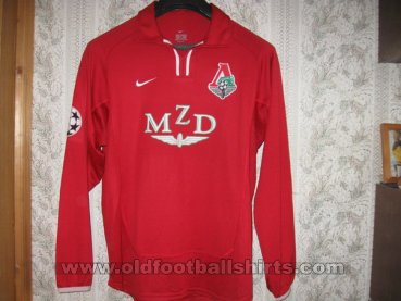 Lokomotiv Moscow Cup Shirt football shirt 2002 - 2003