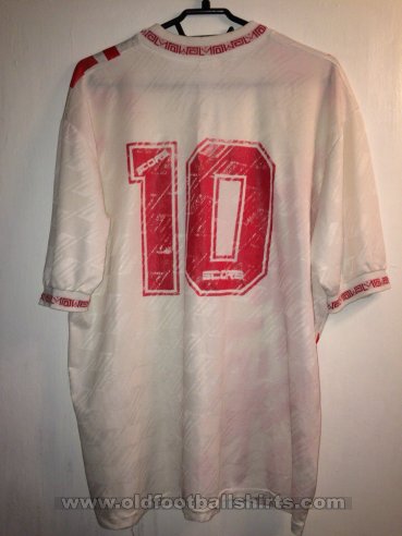 Lokomotiv Moscow Away football shirt 1990 - 1992