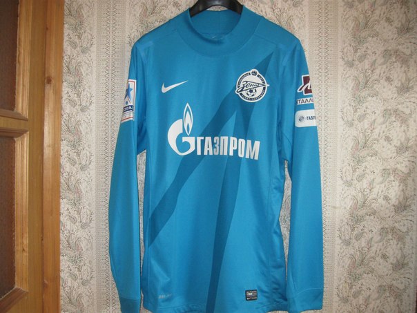 Maillot ZENIT Saint-Pétersbourg 2012-2013 - Domicile - N°13 NETO - Taille L - Homme