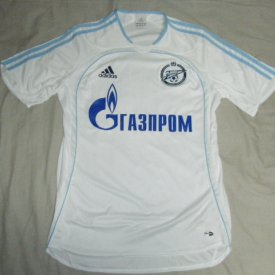 Zenit St Petersburg Home football shirt 2006 sponsored by Gazprom