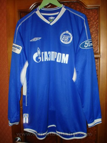 Zenit St Petersburg Home football shirt 2003