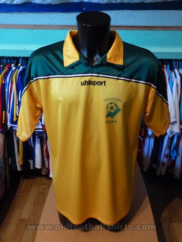 French Guiana Home voetbalshirt  2001