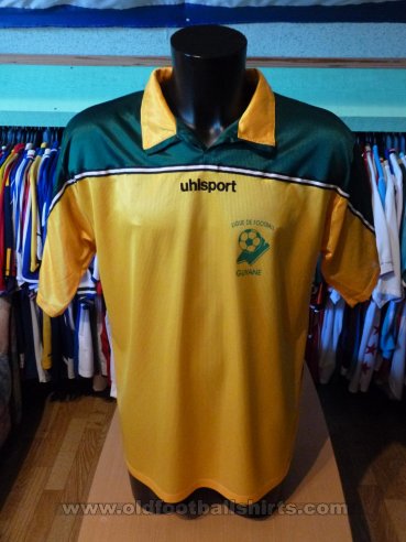 French Guiana Home football shirt 2001