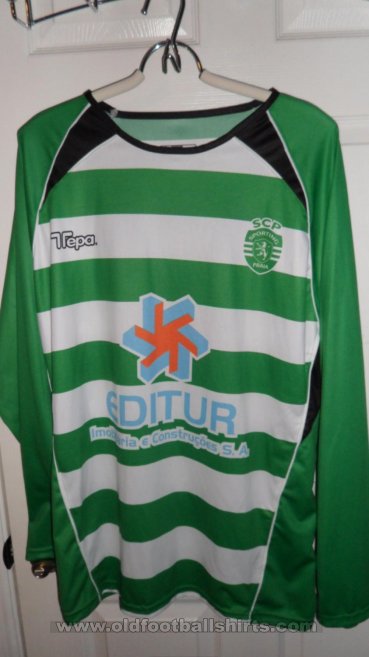 Sporting Praia Home football shirt (unknown year)