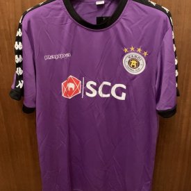 Hanoi T&T F.C. Home football shirt 2019 sponsored by SCG