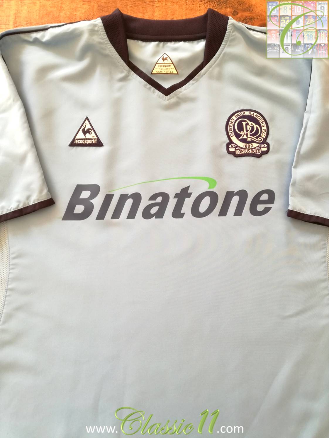 2003/05 Queens Park Rangers Away Football Shirt (S) Le Coq Sportif #8 – Football Finery