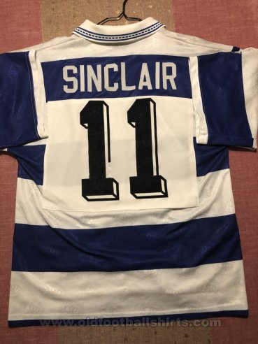 Queens Park Rangers Home φανέλα ποδόσφαιρου 1993 - 1994