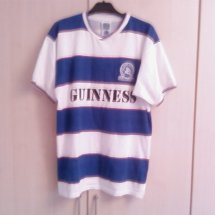 Queens Park Rangers Home baju bolasepak 1982 - 1983 sponsored by Guinness