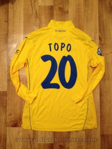 FC Rostov Home football shirt 2014 - 2015