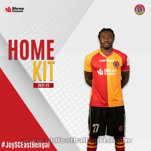 East Bengal Home football shirt 2021 - 2022