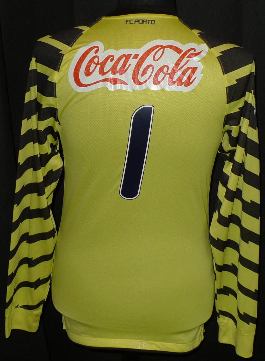 Porto Goalkeeper football shirt 2010 - 2011.