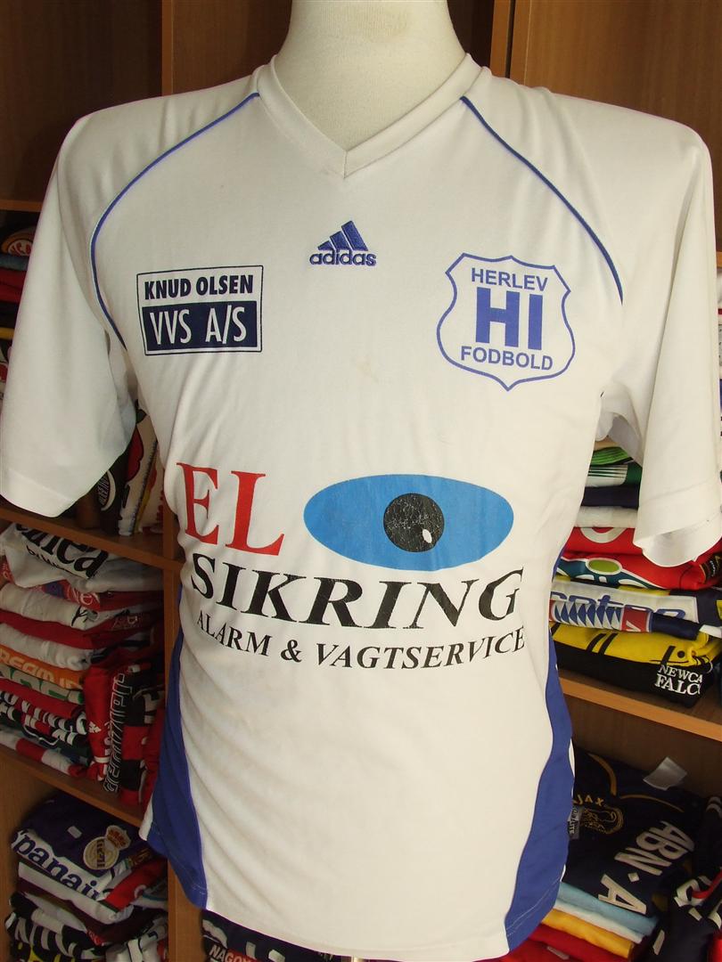 Herlev IF Home football shirt 2005.