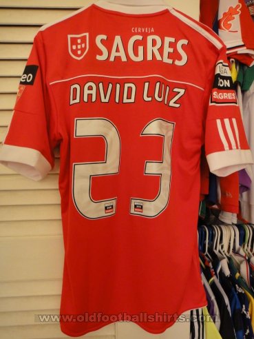 Benfica Home football shirt 2010 - 2011