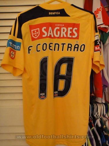 Benfica Away football shirt 2010 - 2011