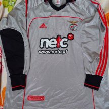 Benfica Goleiro camisa de futebol 2000 - 2001 sponsored by netc.pt