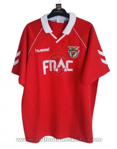 Benfica Home football shirt 1990 - 1991