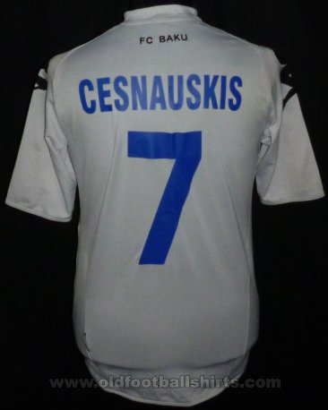 FK Baku Away football shirt 2012 - 2013
