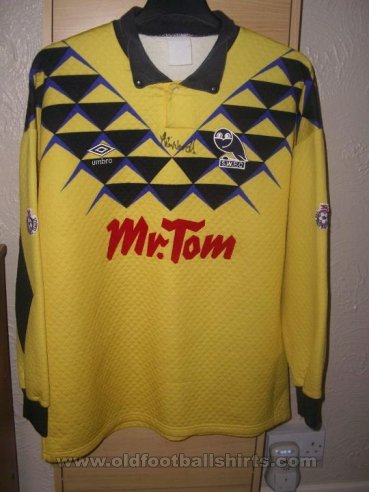 Sheffield Wednesday Goalkeeper football shirt 1991 - 1992
