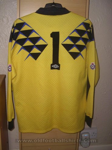Sheffield Wednesday Goalkeeper football shirt 1991 - 1992