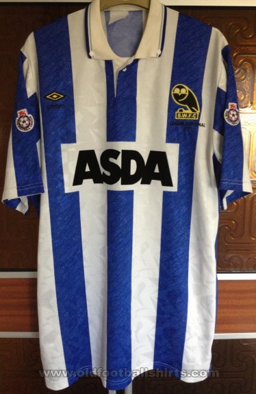 Sheffield Wednesday Cup Shirt football shirt 1991