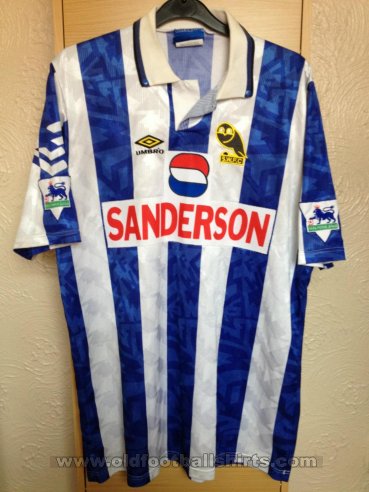 Sheffield Wednesday Home football shirt 1992 - 1993