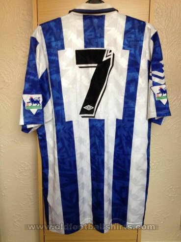 Sheffield Wednesday Home football shirt 1992 - 1993