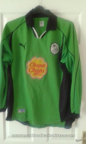 Sheffield Wednesday Goalkeeper football shirt 2000 - 2001