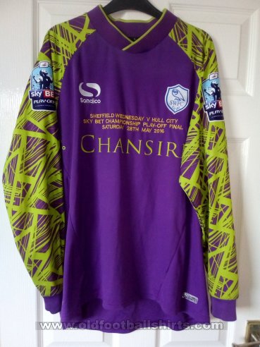 Sheffield Wednesday Goalkeeper football shirt 2015 - 2016
