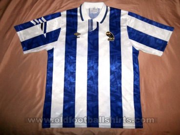 Sheffield Wednesday Home football shirt 1991