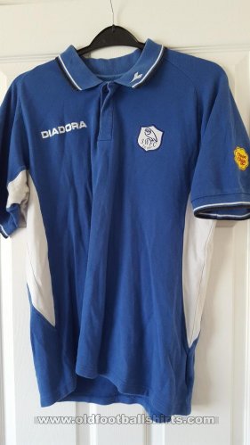 Sheffield Wednesday Training/Leisure football shirt 2001 - 2003