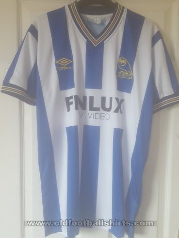 Sheffield Wednesday Retro Replicas football shirt 1986 - 1987