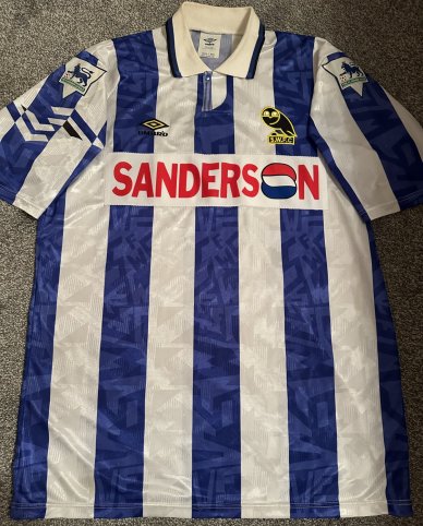 Sheffield Wednesday Home football shirt 1992 - 1993
