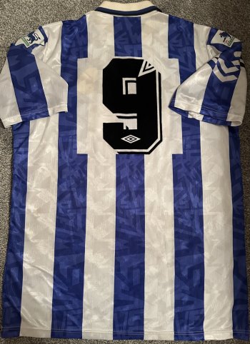 Sheffield Wednesday Home football shirt 1992 - 1993