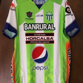 Antigua GFC Home football shirt 2017 - 2018 sponsored by Banrural