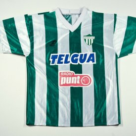 Antigua GFC Home football shirt (unknown year) sponsored by Telgua