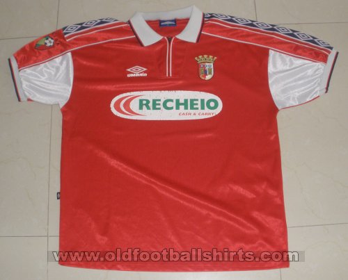 Braga Home football shirt 1998 - 1999