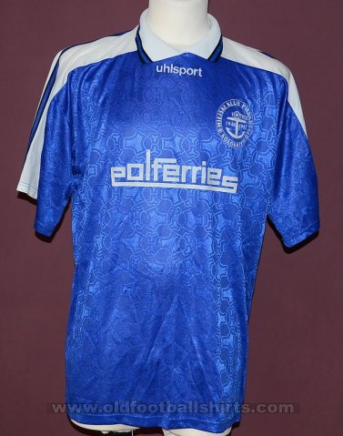 Kotwica Kołobrzeg Home football shirt 1997 - 1998