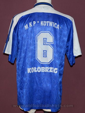 Kotwica Kołobrzeg Home football shirt 1997 - 1998