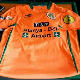 Alanyaspor Home football shirt 2015 - 2016 sponsored by Alana GZP Airport