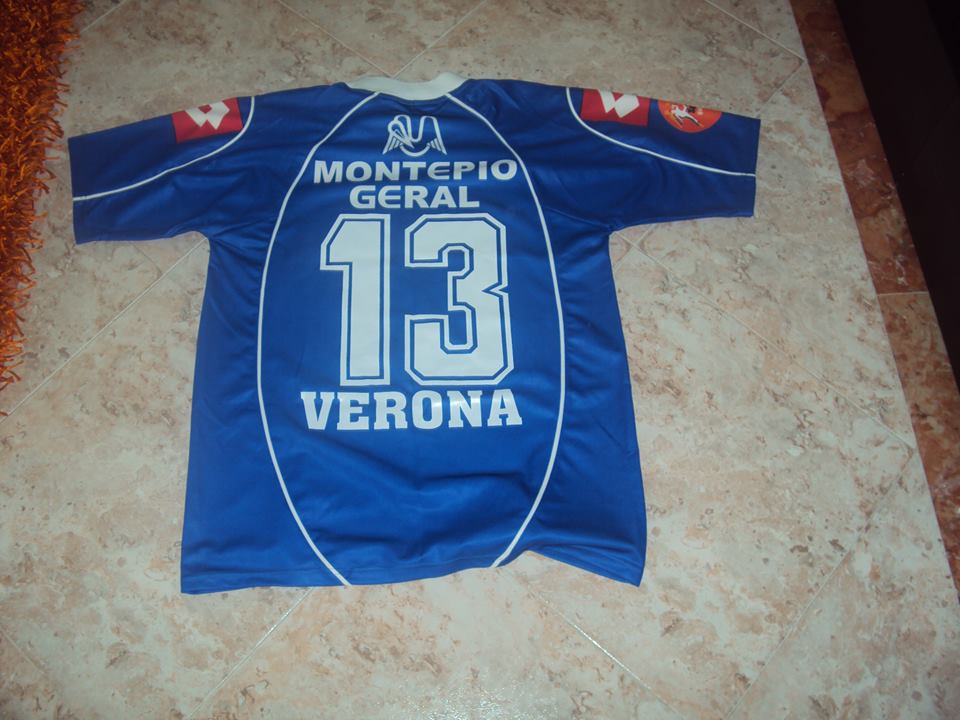 Belenenses Home football shirt 2003 - 2004.