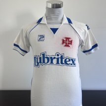 Belenenses Home football shirt 1983 - 1984 sponsored by Lubritex