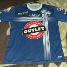 San Martín de Burzaco Home football shirt 2012 - 2013 sponsored by Temperley Outlet Factory