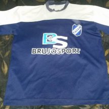 San Martín de Burzaco Home football shirt 2002 - 2003 sponsored by Brujosport