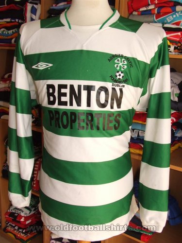 Aungier Celtic FC Home camisa de futebol (unknown year)