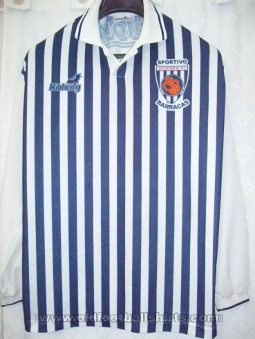 Barracas Bolivar Home football shirt 2001 - 2002