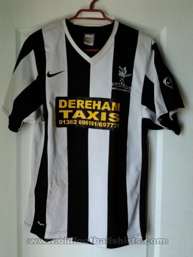Dereham Town FC Home football shirt 2011 - ?